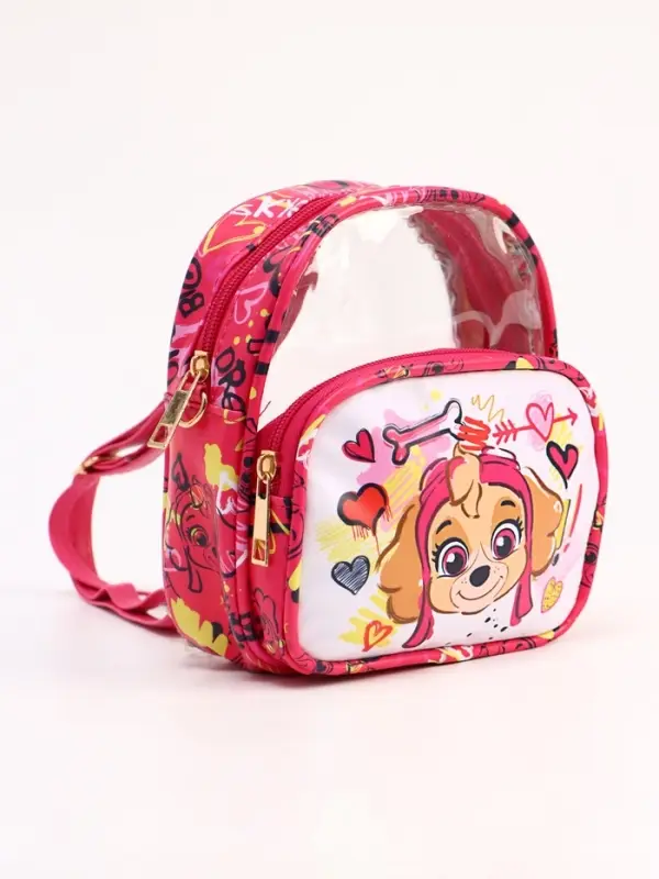 Рюкзак детский для девочки, 18х15х7 см, Щенячий патруль Рюкзак детский для девочки, 18х15х7 см, Щенячий патруль