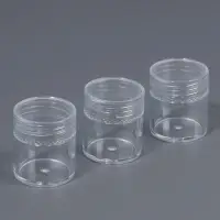 Набор баночек для мелочей, d=2.5×3 см, 6 мл, 3 шт., прозрачный