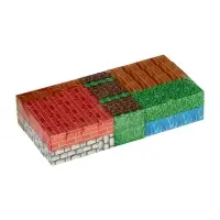 Конструктор магнитный «Домик. Мой мир», 100 кубиков