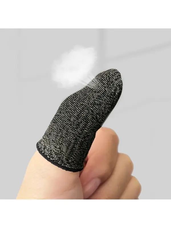 Напальчники для игр на смартфоне Hoco GM4, с защитой от пота, 10 шт., чёрные