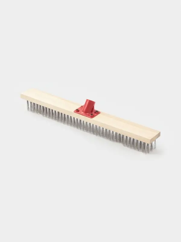 Щетка для пола с металлической щетиной 50 см