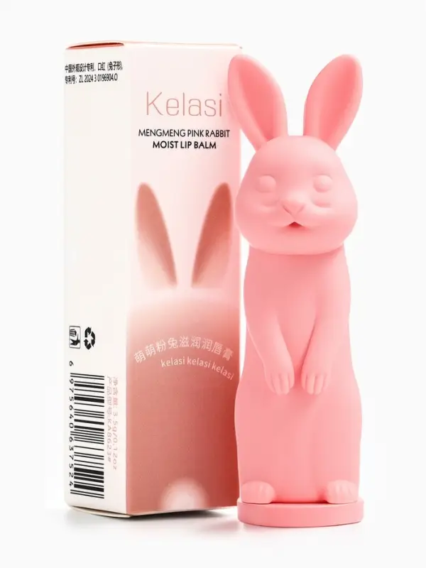 Бальзам для губ зайчик, розовый Бальзам для губ зайчик, розовый