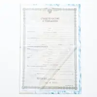 Папка для свидетельства о рождении, А5 &laquo;Мальчик&raquo;