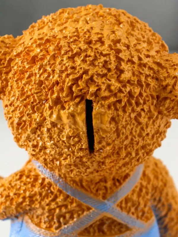 Копилка Копилка "Мишка в джинсах" коричневый, 19,5х13х11 см