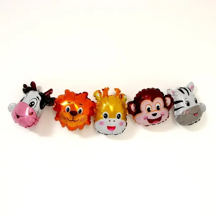 Воздушные шары фольгированные 38 Воздушные шары фольгированные 38", гирлянда «Весёлый зоопарк», 107 см