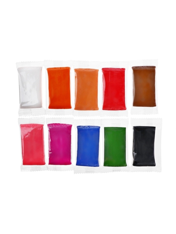 Набор глина полимерная запекаемая, 10 цветов по 20 г, с аксессуарами, в гофрокоробе Набор глина полимерная запекаемая, 10 цветов по 20 г, с аксессуарами, в гофрокоробе