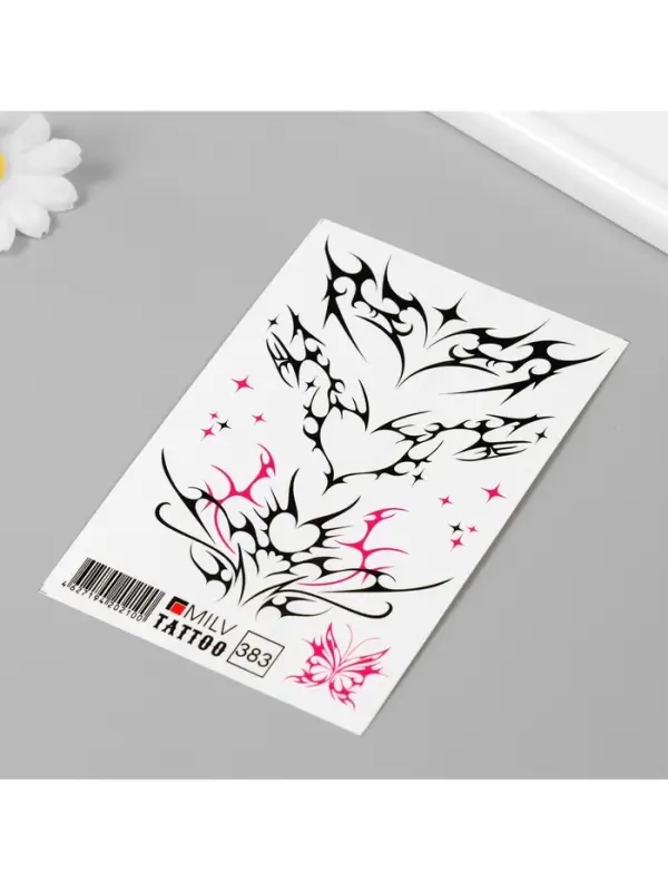 Татуировка на тело Татуировка на тело "Сердечки" 10х15 см