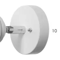 Бра BayerLux 4112/1, 1&times;40 Вт, E27, 11&times;18&times;19.5 см белое