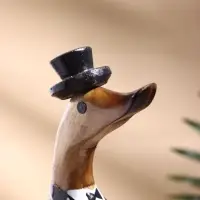 Сувенир &laquo;Утка во фраке&raquo;, 13&times;9&times;29 см, дерево