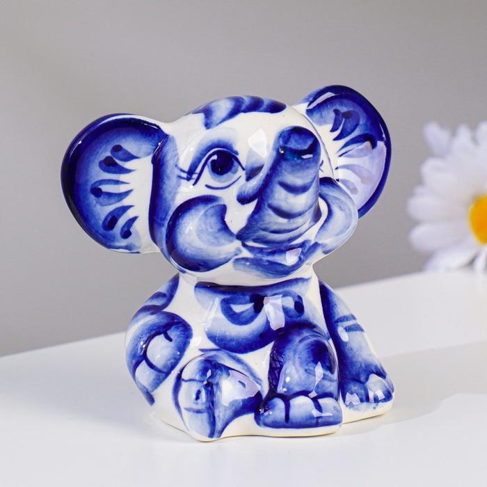 Сувенир Сувенир "Слон Лёша", гжель
