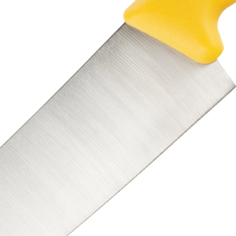 Нож поварской лез 254 мм 3Cr13  жел пластиковая ручка