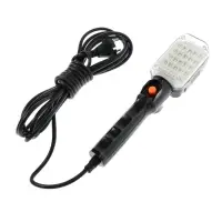 Светильник переносной светодиодный Luazon Lighting с выключателем, 12 Вт, 25 LED, 5 м, чёрный