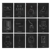 Набор предметных тетрадей ErichKrause &laquo;Зри в корень&raquo;, 12 предметов, 48 листов, со справочным материалом, пластиковая обложка