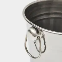 Ведро для льда &laquo;Классик&raquo;, 2.7 л, 18&times;17 см, нержавеющая сталь