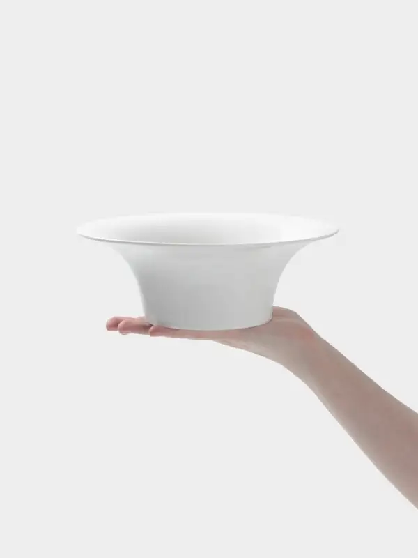 Тарелка глубокая Hanna Kn&ouml;vell, 900 мл, d=22 см, фарфор, белая