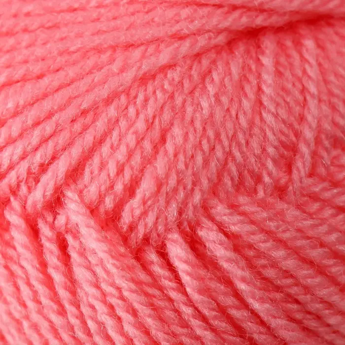 Пряжа для вязания спицами, крючком «Пехорский текстиль. Детская новинка», 100% акрил, 200 м/50 г, (324 св. азалия)