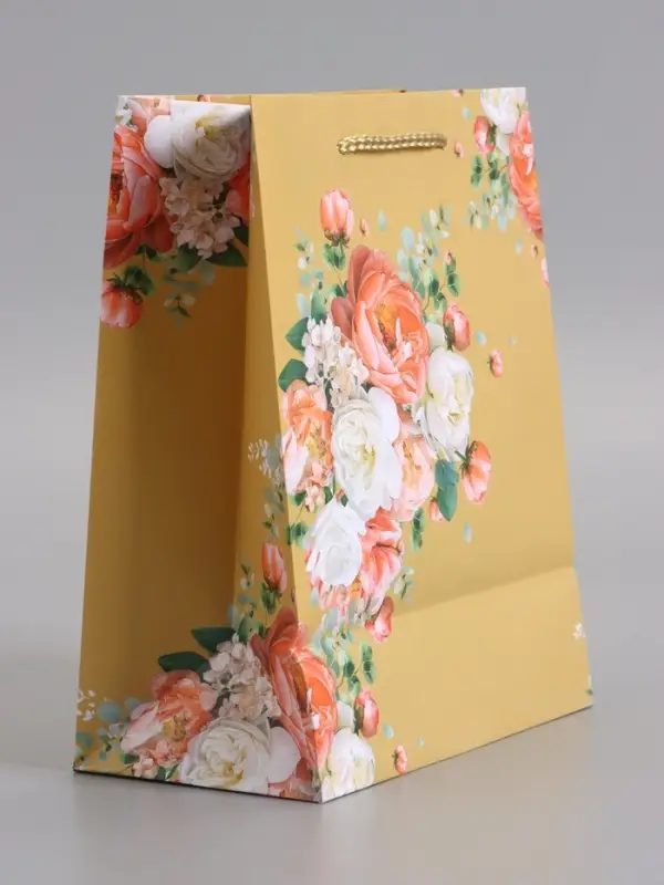 Пакет подарочный ламинированный "Мгновение" 18 х 22,3 х 10 см