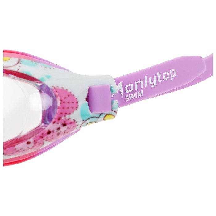 Очки для плавания детские ONLYTOP, беруши, набор носовых перемычек, цвета МИКС Очки для плавания детские ONLYTOP, беруши, набор носовых перемычек, цвета МИКС