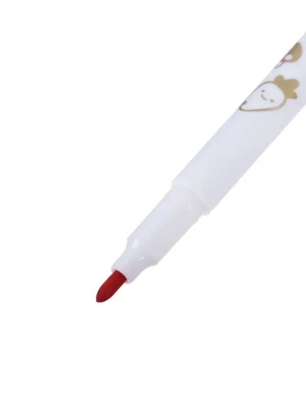 Фломастеры 24 цвета &laquo;Мышка&raquo;, в пластиковом пенале с ручкой, вентилируемый колпачок