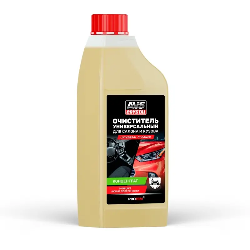 Очиститель универсальный для салона (концентрат) 1 л AVS AVK-676