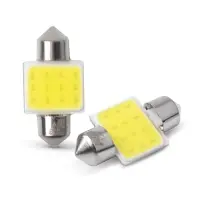 SV035 T11/белый/ (SV8,5/8) COB 12 chip 31 мм, коробка 2 шт.
