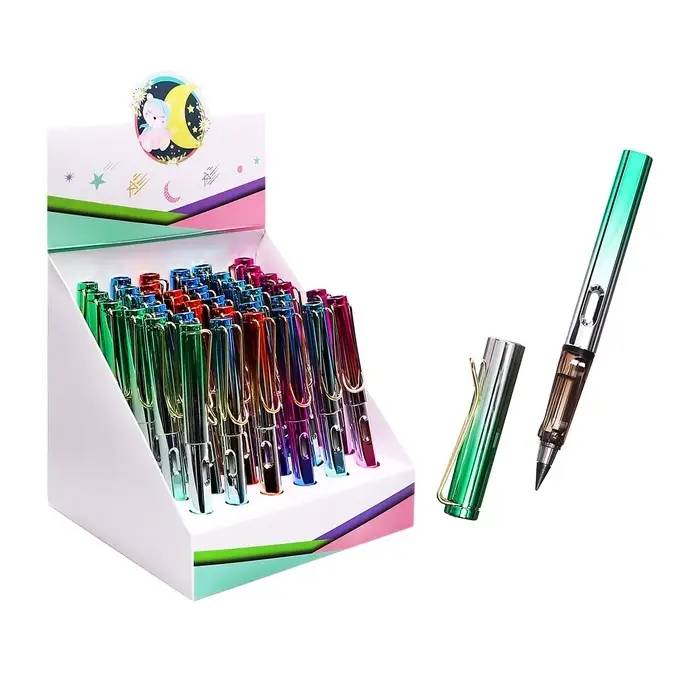 Вечный карандаш чернографитный Calligrata &laquo;Перламутр&raquo;, НВ, МИКС