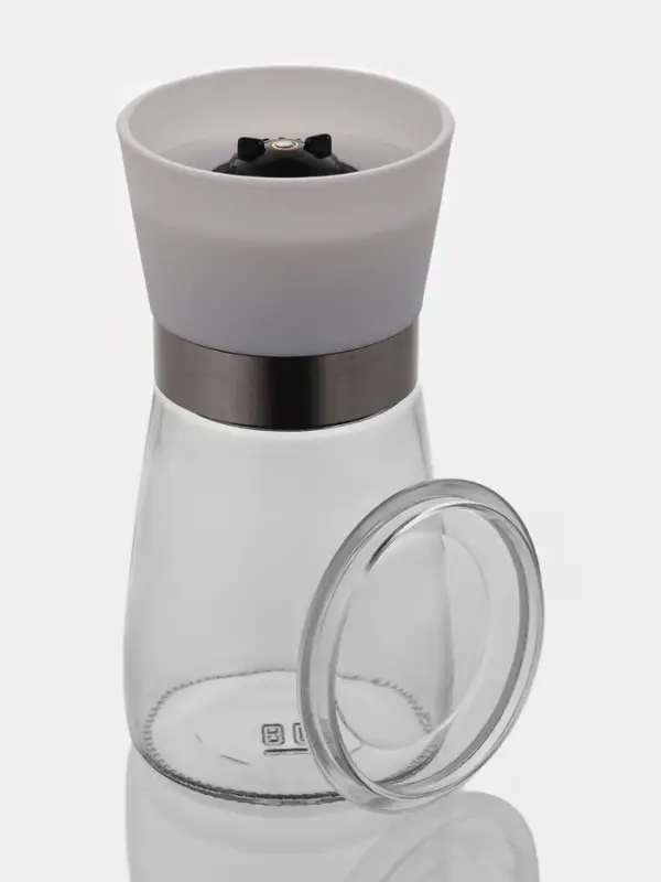 Мельница для специй &laquo;Модерн&raquo;, 180 мл, 6.5&times;13 см, белая