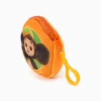 Кошелек детский плюшевый &laquo;Чебурашка&raquo; 9&times;9&times;1