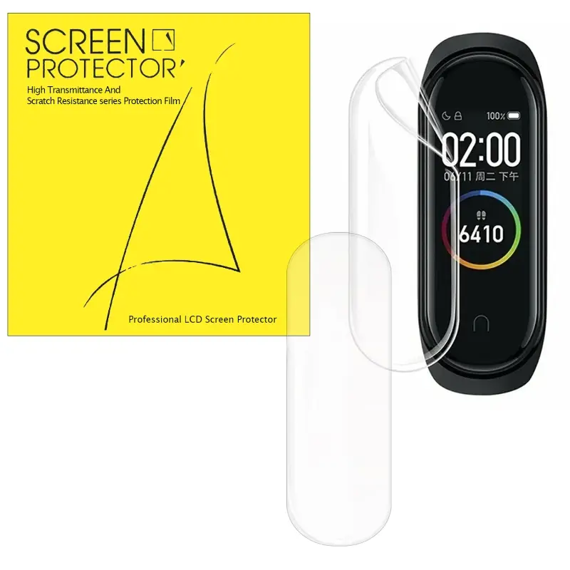 Защитная пленка Xiaomi Mi Band 4 (2 шт) Защитная пленка Xiaomi Mi Band 4 (2 шт)