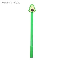 Ручка-прикол Calligrata &laquo;Авокадо&raquo;, синий стержень, гелевая