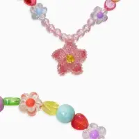 Комплект детский «Выбражулька» 3 предмета, клипсы, бусы, ободок, крлики, цветной