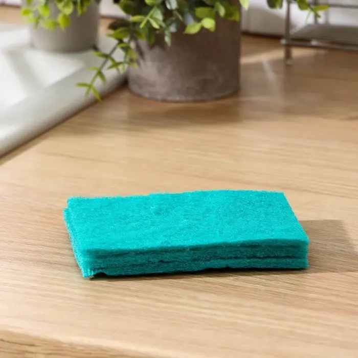 Набор губок - салфеток бытовых «Эффект», 3 шт, 13×9 см, МИКС