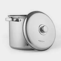 Кастрюля Катунь &laquo;Гретта&raquo;, 9 л, d=24 см, с крышкой, капсульное дно, индукция, нержавеющая сталь, AISI - 201, хромированная