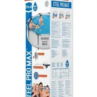 Бассейн каркасный Steel Pro Max, 305&times;76 см, круглый, 56406 Bestway