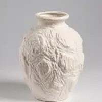 Ваза настольная керамика "Элой" 18х12 см, белый Ваза настольная керамика "Элой" 18х12 см, белый