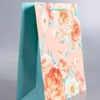 Пакет подарочный ламинированный &laquo;Чувства&raquo;, 26&times;12&times;32 см