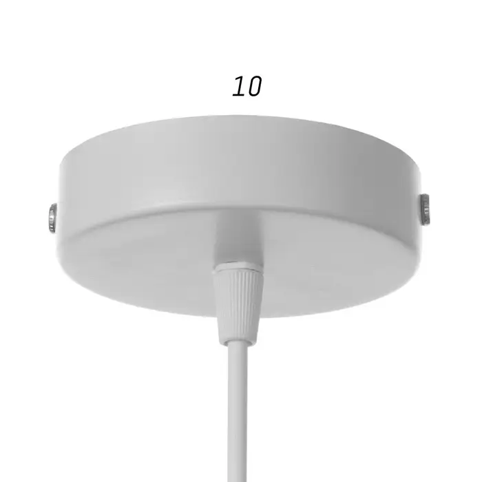 Светильник подвесной BayerLux 2447/1 E27 40 Вт, белый, 12&times;12&times;12-112 см