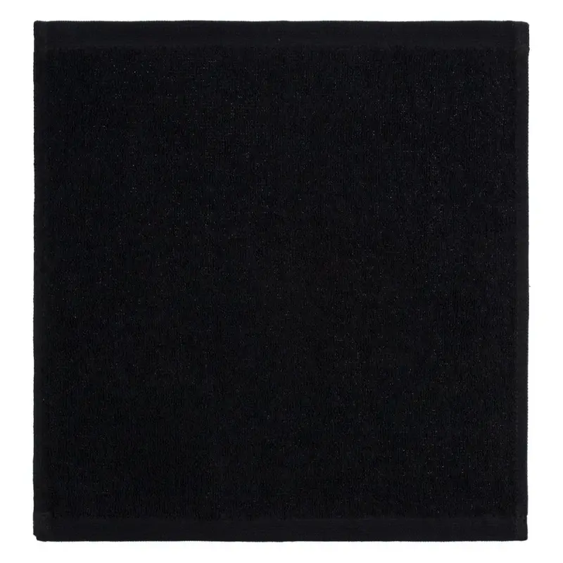 Полотенце махровое «Юнона», малое, черное