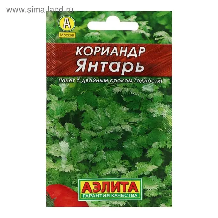 Семена Кориандр  Семена Кориандр "Янтарь" "Лидер", пряность, 3 г   ,