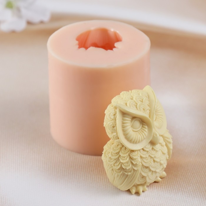 Молд силиконовый Молд силиконовый "Сова2" (издел. 5,5х3,4х4,3 см)