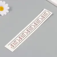 Переводная тату на тело чёрно-красная «Браслет. Стиль», 20×3 см