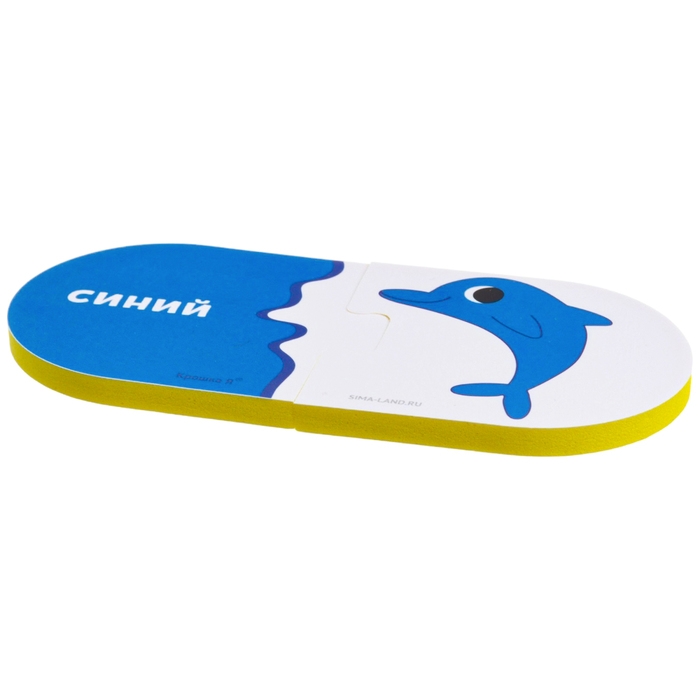 Мягкий пазл для малышей Крошка Я «Учим цвета», 5 пазлов Мягкий пазл для малышей Крошка Я «Учим цвета», 5 пазлов