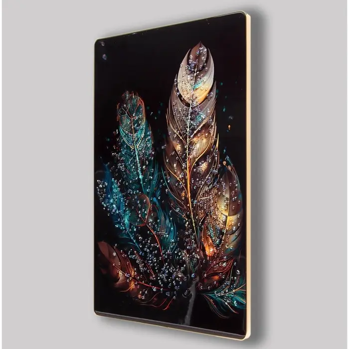 Картина акрил &laquo;Перо колор сияние&raquo;, 60&times;39.5 см