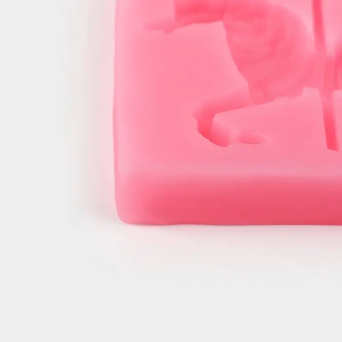 Молд «Парк развлечений», силикон, 10,5×8,3×1 см, цвет МИКС