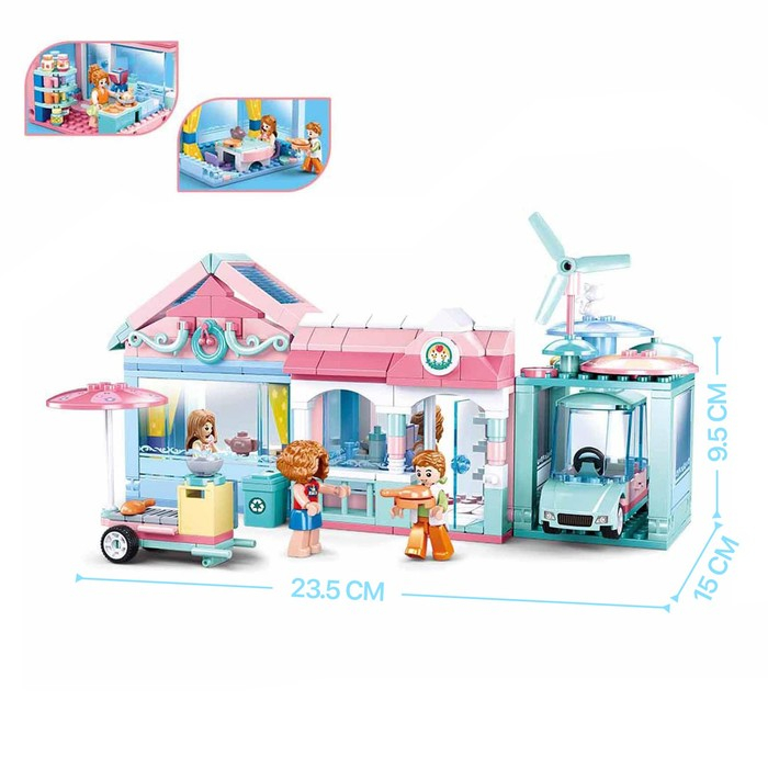 Конструктор Розовая мечта «Загородная вечеринка», 410 деталей Конструктор Розовая мечта «Загородная вечеринка», 410 деталей