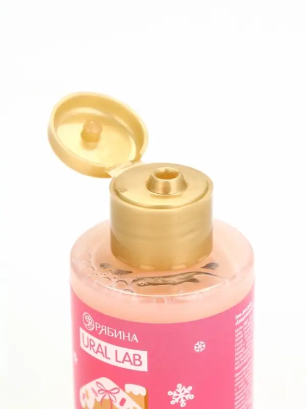 URAL LAB Розовый НГ Гель для душа "Карамельное рождество", 100 мл