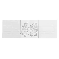 Раскраска-пропись &laquo;Учимся писать печатные буквы&raquo;