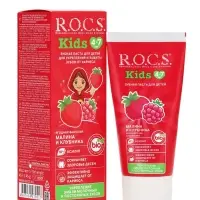 Зубная паста для детей R.O.C.S., малина и клубника, 45 г