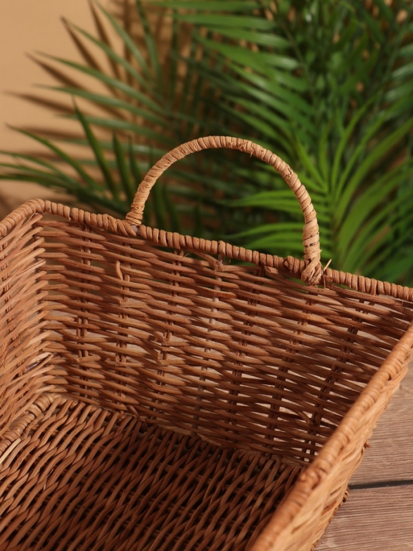 Корзина плетеная 32x22x11 см, пластик