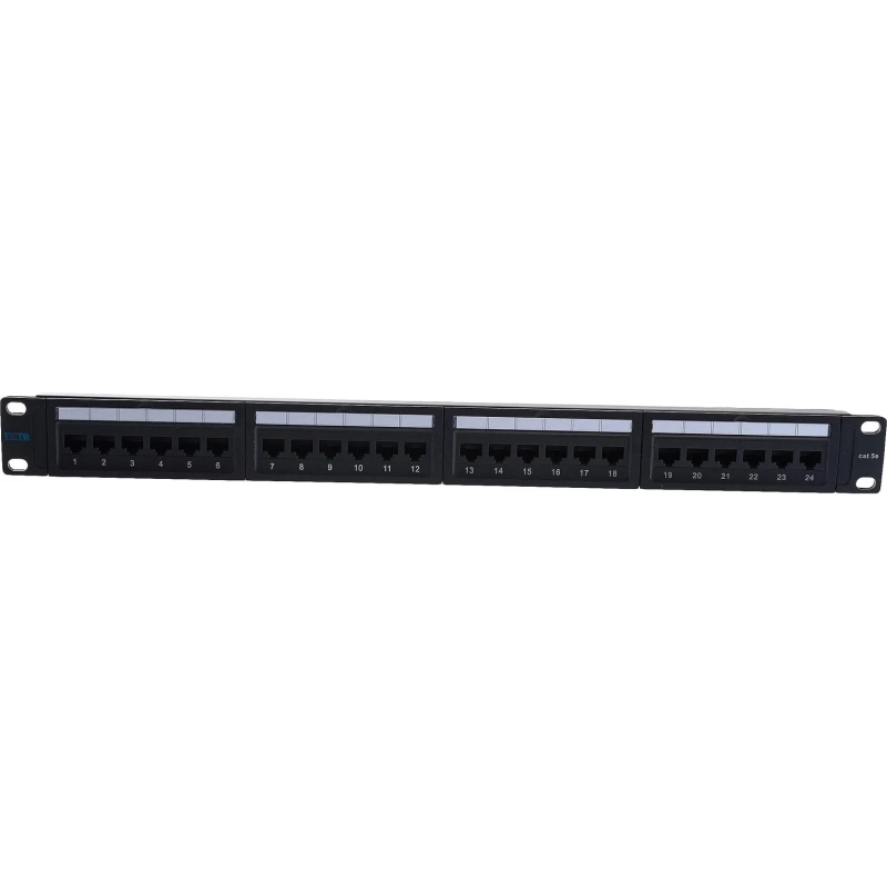 Патч-панель TWT TWT-PP24UTP 24 порта, UTP, кат.5E, 1U